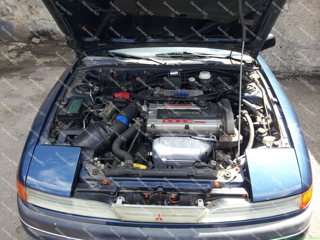 STAG QBox dujų įranga sumontuota į Mitsubishi Eclipse automobilį