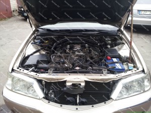 BARACUDA dujų purkštukai sumontuoti Servise 007 į Acura V6