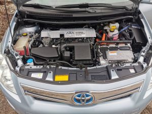 Landi Renzo EVO dujų įranga sumontuota į Hibridinį Toyota Auris 1.8