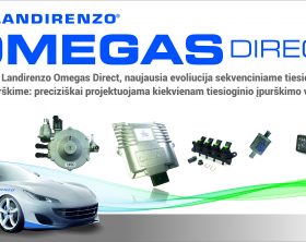 Landi Renzo Omegas Direct dujų įranga